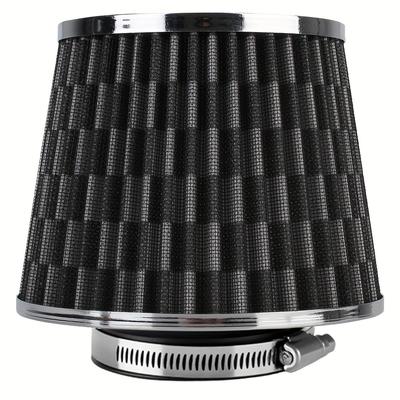 TEMU Cold Air Intake Filter Car Accessories Sport Power Mesh Cone 7.6cm/3in Induction Kit High Flow Car Air Filters Universal