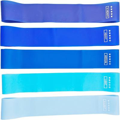 5pcs Tpe Yoga Resistance Bands For Legs, Thighs An...