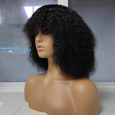 200% Human Hair Wig Long Deep Wave Wig Long Curly Wavy Wig 200% Density Non Lace Wig Human Hair Wig Natural Hairline With Baby Hair