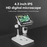 1pc 1000x Hd Digital Microscope 8led 1080p Real Shot Rendering, Computer Microscope, Electron Biological Microscope