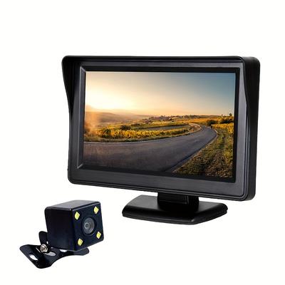 TEMU Baideluo Car 4.3- Display Hd Reversing Rearview Car Reversing Kit For Car Universal