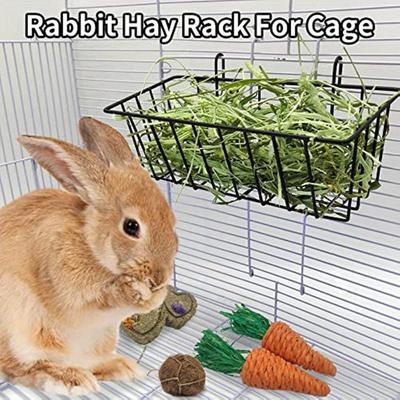 1/2/4pcs Small Animal Food Baskets: Heavy-duty Hay...