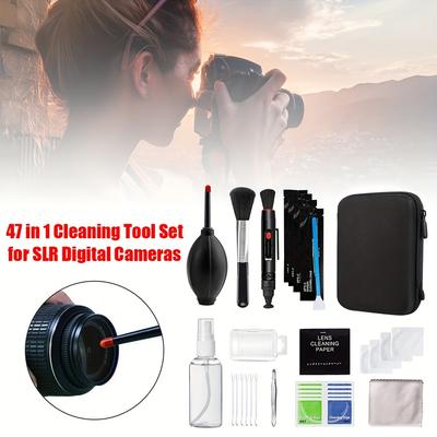 47pcs Dslr Lens Digital Camera Cleaner Kit Mobile ...