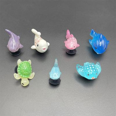 7pcs/set 3d Marine Animal Shoe Charms - Resin Shoe Decorations Accessories Diy Shoes Sandals Slippers Charms
