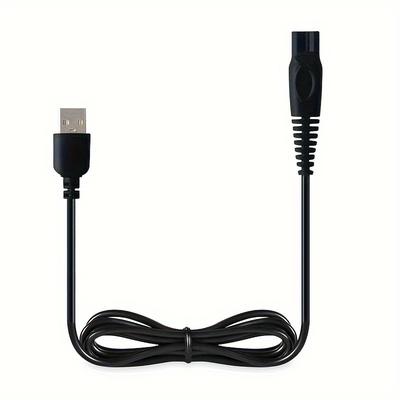 1pc Multi-use Usb Data Cable For Electric Grooming Tools - Perfect For Foot Removers, Hair Removers, Razors, And Clippers