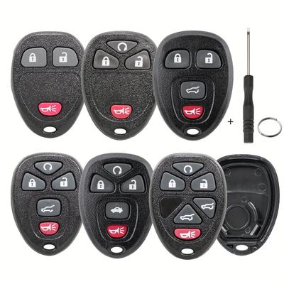 Remote Car Key Fob Case Cover For For Silverado For Suburban For Tahoe For Sierra 1500 2500 3500 For 3 4 5 6 Buttons
