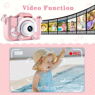 1pc Video Camera Toy Digital Camera, With Video, C...