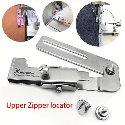 1pc Sewing Machine Zipper Gauge Up Zipper Artifact...