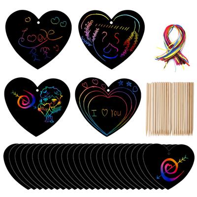30pcs Valentines Day Gifts Crafts Rainbow Magic Sc...