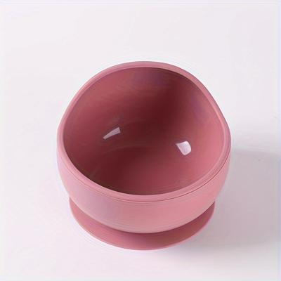 1pc Children's Silicone Suction Cup Bowl Feeding T...
