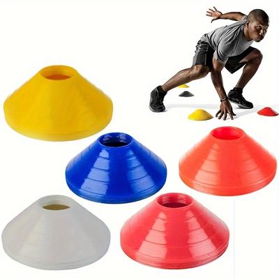 10/20pcs Agility Training Set - Disc Cones, Perfect For Football, Soccer, And Sports Field Training