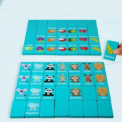 Match And Connect Toy Game, Dominoes, Children's E...