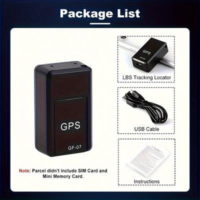 Gps Strong Magnetic Vehicle Tracking Anti-loss Equipment Mini-portable Precise Positioning Gps Locator