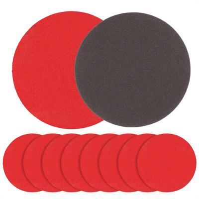 TEMU 8pcs Bowling Sanding Pads, Bowling Ball Sanding Sand Pads Polishing Cleaning Kit, Grit 500, 800, 1000, 1200, 1500, 2000, 2500, 3000 For Different Texture, Bowling Accessories