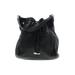 Coach Factory Leather Shoulder Bag: Black Bags