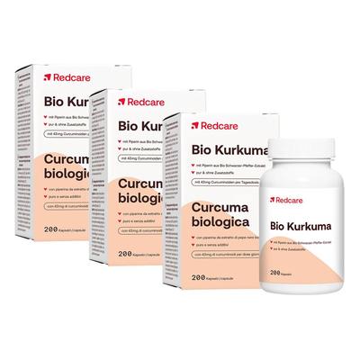Redcare Bio Kurkuma 3x200 St Kapseln Image