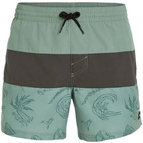 O'NEILL Badehose MIX & MATCH CALI BLOCK 15'' SWIM SHORTS, Größe M in Grün