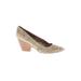 Luna Rosa Heels: Ivory Shoes - Women's Size 9 1/2