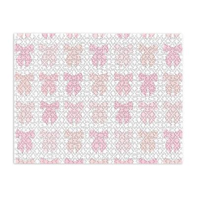 Daily Regina Designs Pink Bows Preppy Coquette Puzzle