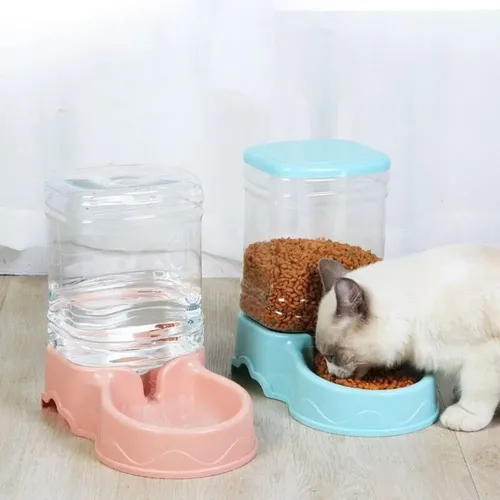 3 8 l automatische Tier fütterung große Kapazität Katzen hundefutter Spender Wasser brunnen