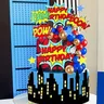 Laventy Superheld Geburtstags torte Dekoration Superhelden Party begünstigt Superhelden Kuchen