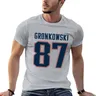 87 Gronkowski Superbowl T-Shirt schnell trocknende T-Shirt Hippie Kleidung Männer Grafik T-Shirts