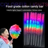 10Pcs LED Cotton Candy Cones LED Glowing Cotton Candy Sticks for All Type Cotton Candy Machine