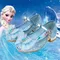 Disney filles princesse sandales chaussures pour enfants congelés Elsa chaussures pour enfants