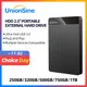 UnionSine-Disque dur externe portable HDD 2.5 USB 3.0 2 To 1 To 500 Go 750 Go compatible avec