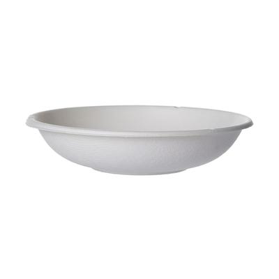 Eco Products EP-BL12CNFA 12 oz Vanguard WorldView Coupe Bowl - Molded Fiber, White, Biodegradable