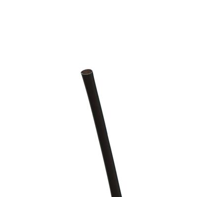 Eco Products EP-ST513 5 3/4" Unwrapped Cocktail Straws - PLA, Black