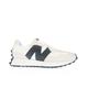 New Balance Mens 327 Trainers in White Black - Black & Silver Mesh - Size UK 9 | New Balance Sale | Discount Designer Brands