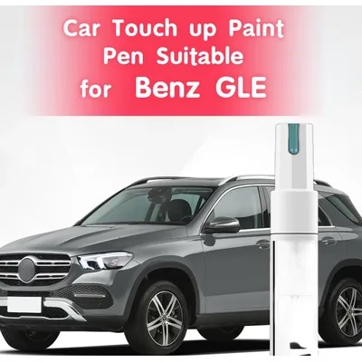 Car Touch up Paint Pen Suitable for Mercedes Benz GLE Paint Fixer Obsidian Black Car Scratch