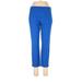 J.Crew Dress Pants - Low Rise: Blue Bottoms - Women's Size 10 Petite