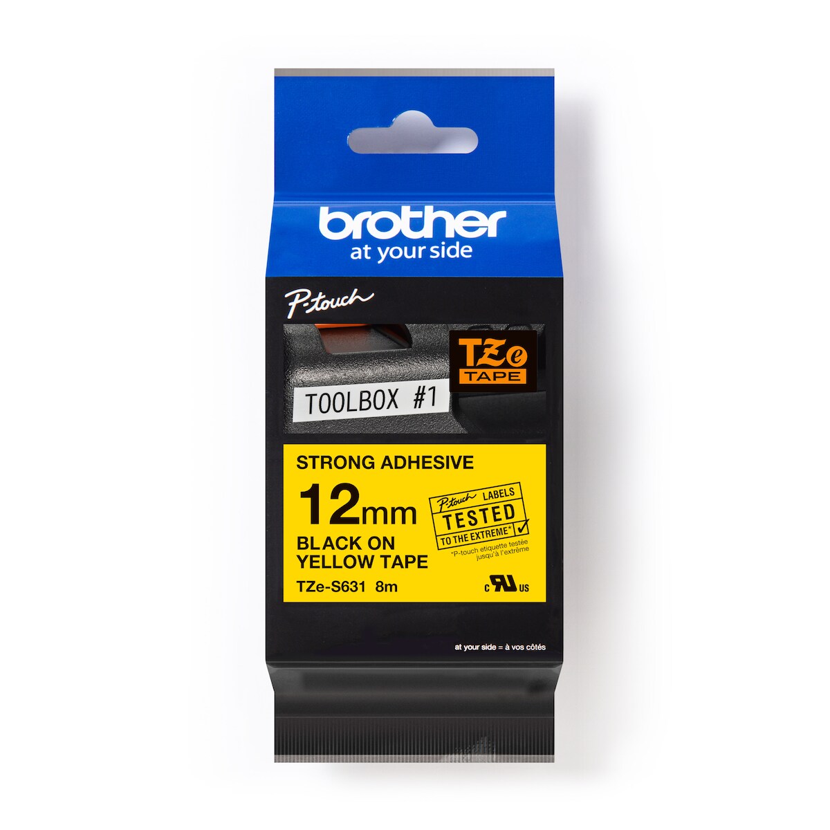 Brother TZE-S631 P-Touch schwarz, gelb Image