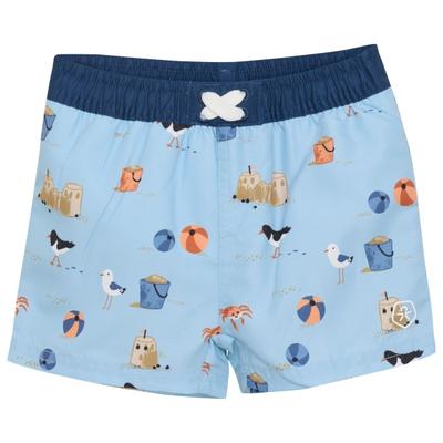 Color Kids - Baby Beachshorts with Diaper AOP - Boardshorts Gr 62 blau Image