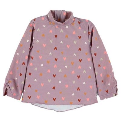 Sterntaler - Kid's Langarm-Schwimmshirt Herz - Lycra Gr 74/80 rosa Image