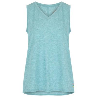 Sherpa - Women's Asha V-Neck Tank - Tank Top Gr S türkis/blau Image