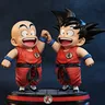 Anime Dragon Ball Z Kids Goku Figure Kuririn Son Goku 14CM PVC Action Figures modello da collezione