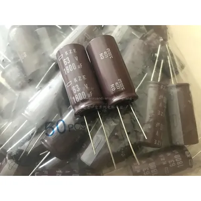 2024 neuer 1800uF 63V NIPPON NCC KZE Serie 18x40mm Low ESR 63V1800uF Aluminium-Elektrolytkondensator Image