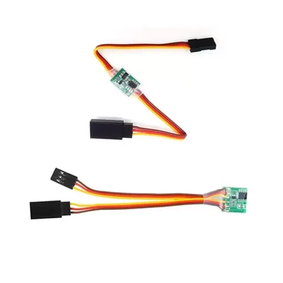 1Pcs Mini Servo Inverter Reverse Servo Signal Reverser Schalter kabel JR Futaba 5-6V Image