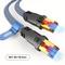 Cat 8 Ethernet Cable, Flat High Speed Ethernet Cable, 40gbps, 2000mhz Braided High Duty Long Ethernet Cable, Gold Plated Rj45 Connector For Modem/router/ps3/4/5/gaming/pc (3.3ft/6.6ft/10ft).