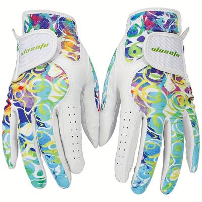 1 Pair Golf Gloves For Women, Soft Sheepskin, Brea...