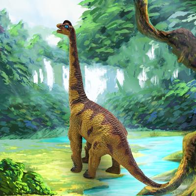 Brachiosaurus Realistic-looking Dinosaurs Figures,...