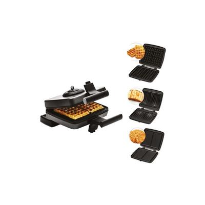 Frifri - Waffel-waffel-sandwich 3 platten 1200 w schwarz FRI022824512BLP Image