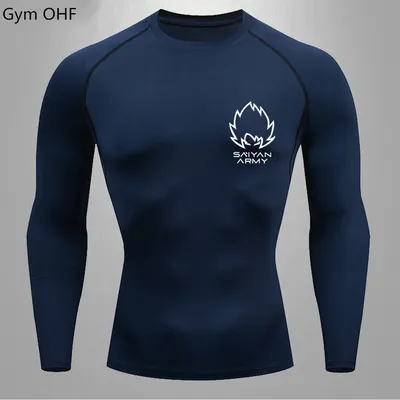 Goku T Shirt Sport Jiu Jitsu T shirts Men Comppress Rashguard Boxing Mens Muay Thai Kickboxing
