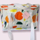 Kate Spade Bags | Kate Spade Citrus Lemon Twist Cooler Bag! | Color: Orange/White | Size: 10.5" H X 16" Wx 7.5" D