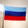 Luhansk Emblem Flagge Polyester gedruckt Banner Tapisserie für Dekor im Freien für die Dekoration