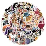 Autocollants waterproof motif anime One Piece pour enfant stickers waterproof cool graffiti pour