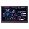 Schermo secondario IPS tipo C da 5 pollici Display LCD per computer Display dinamico USB Supporto sottoschermo verticale liberamente AIDA64